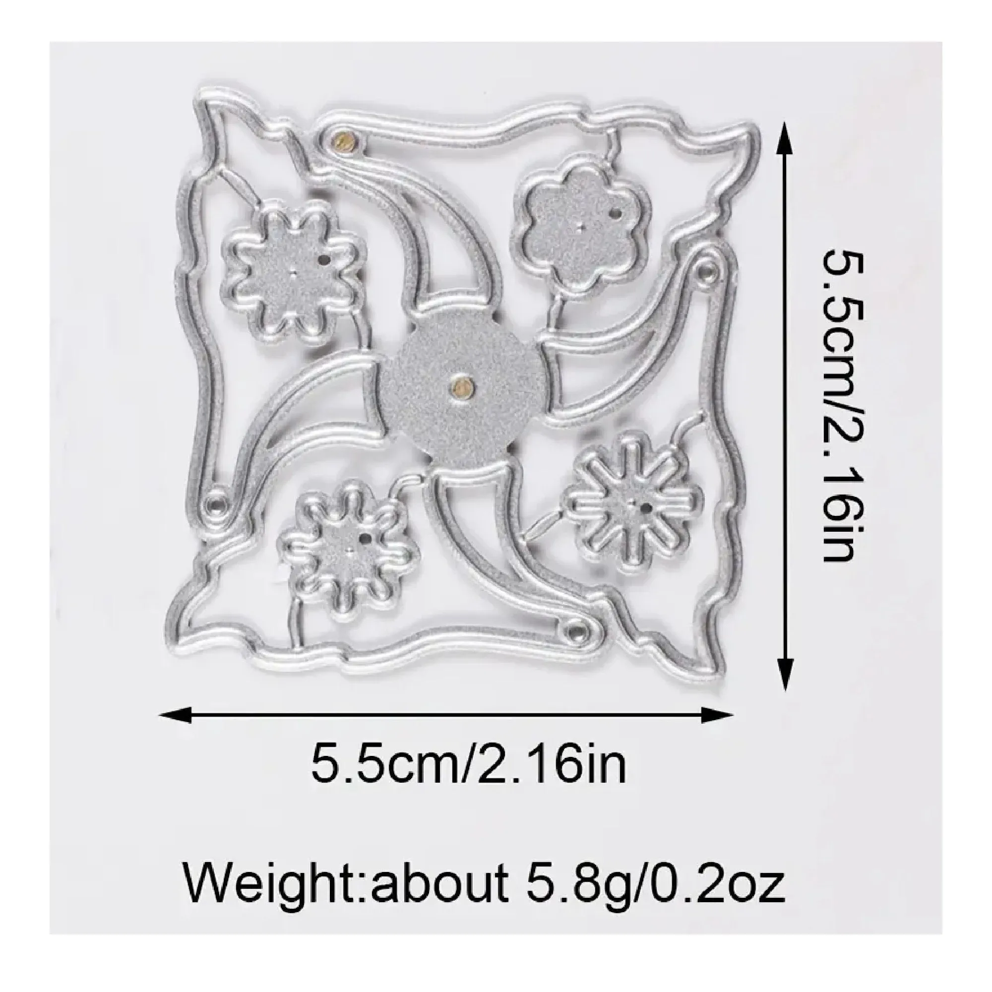 1 Piece Windmill Flower Frame | Metal Paper Cutting Dies