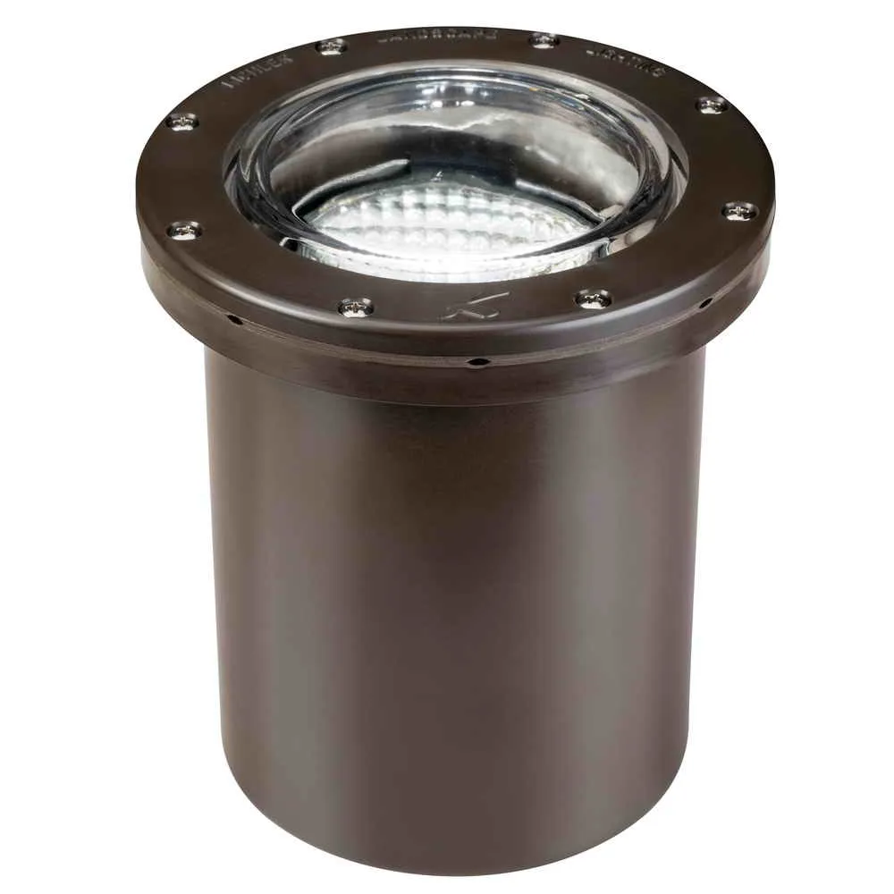 12V Landscape In-Ground Light  Bronze