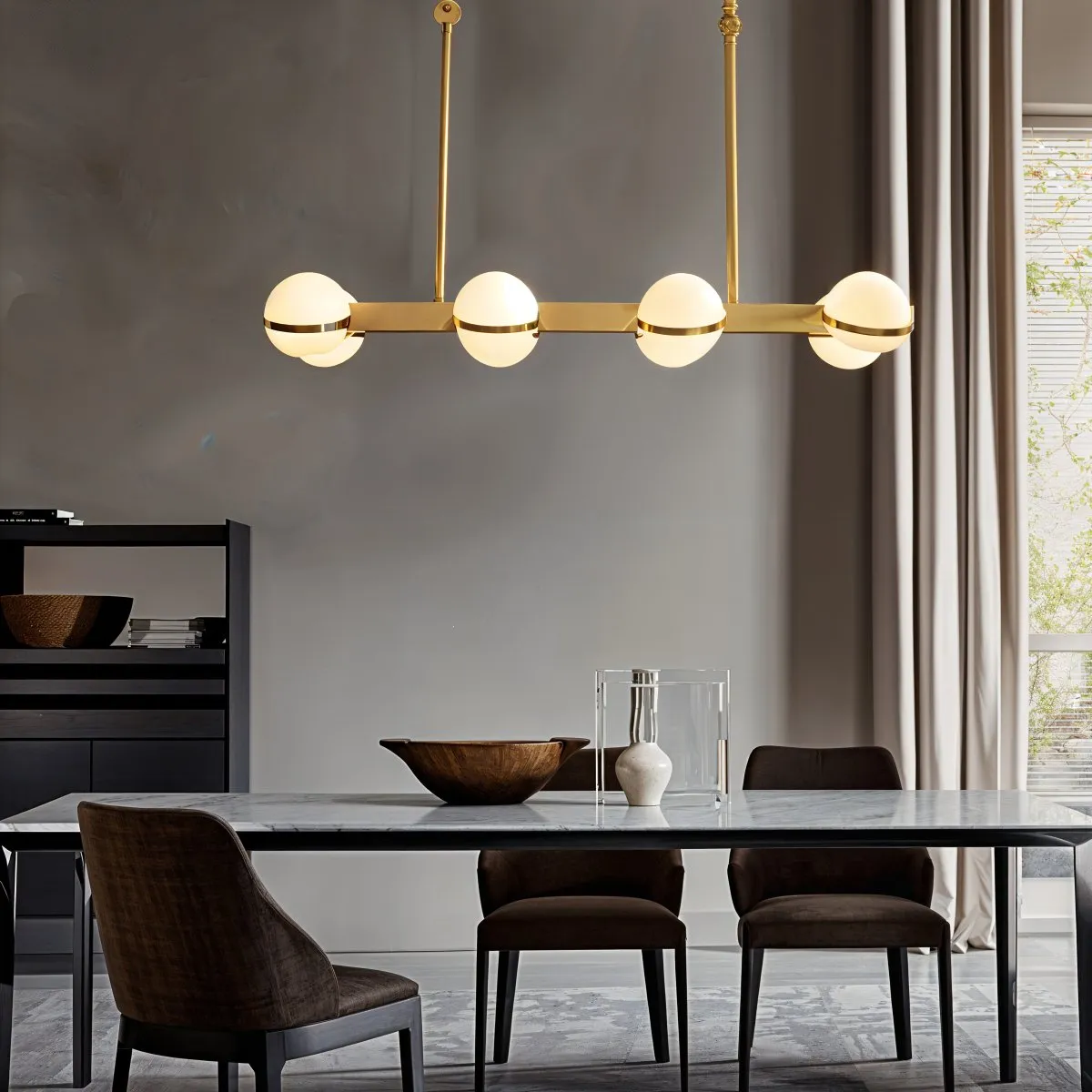 Aaloka Linear Chandelier