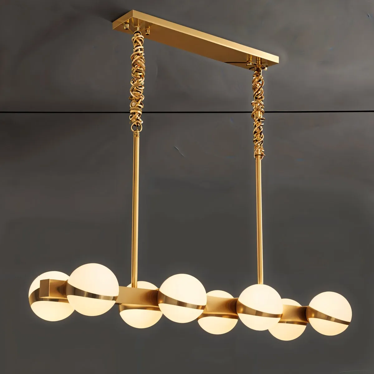 Aaloka Linear Chandelier