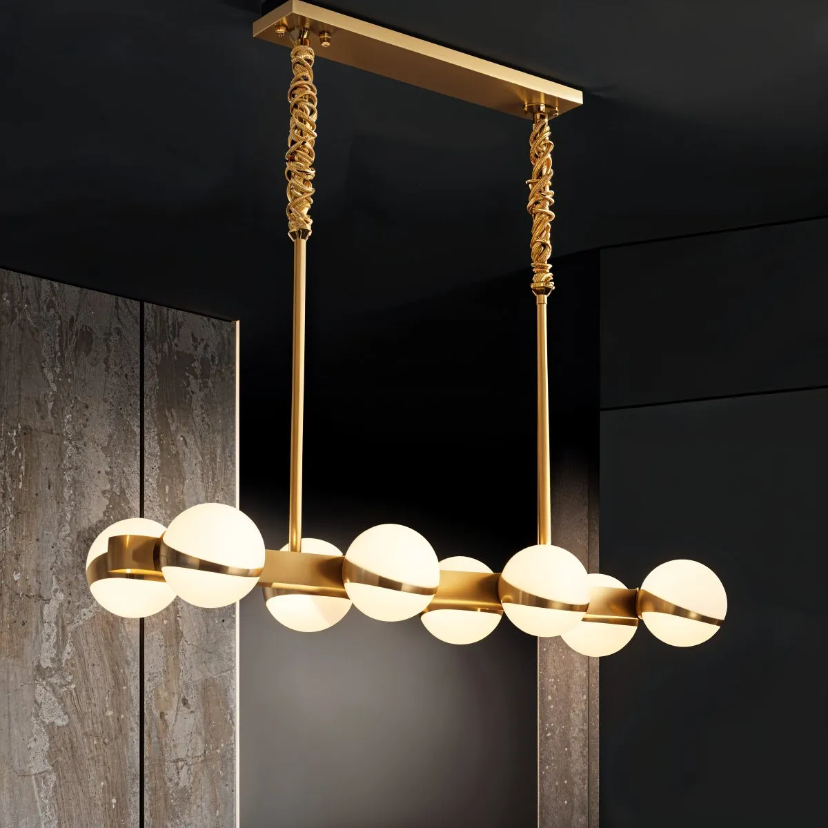 Aaloka Linear Chandelier