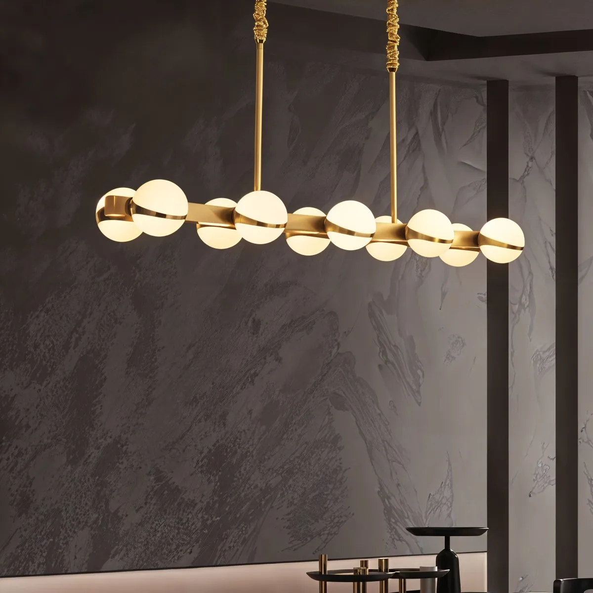 Aaloka Linear Chandelier