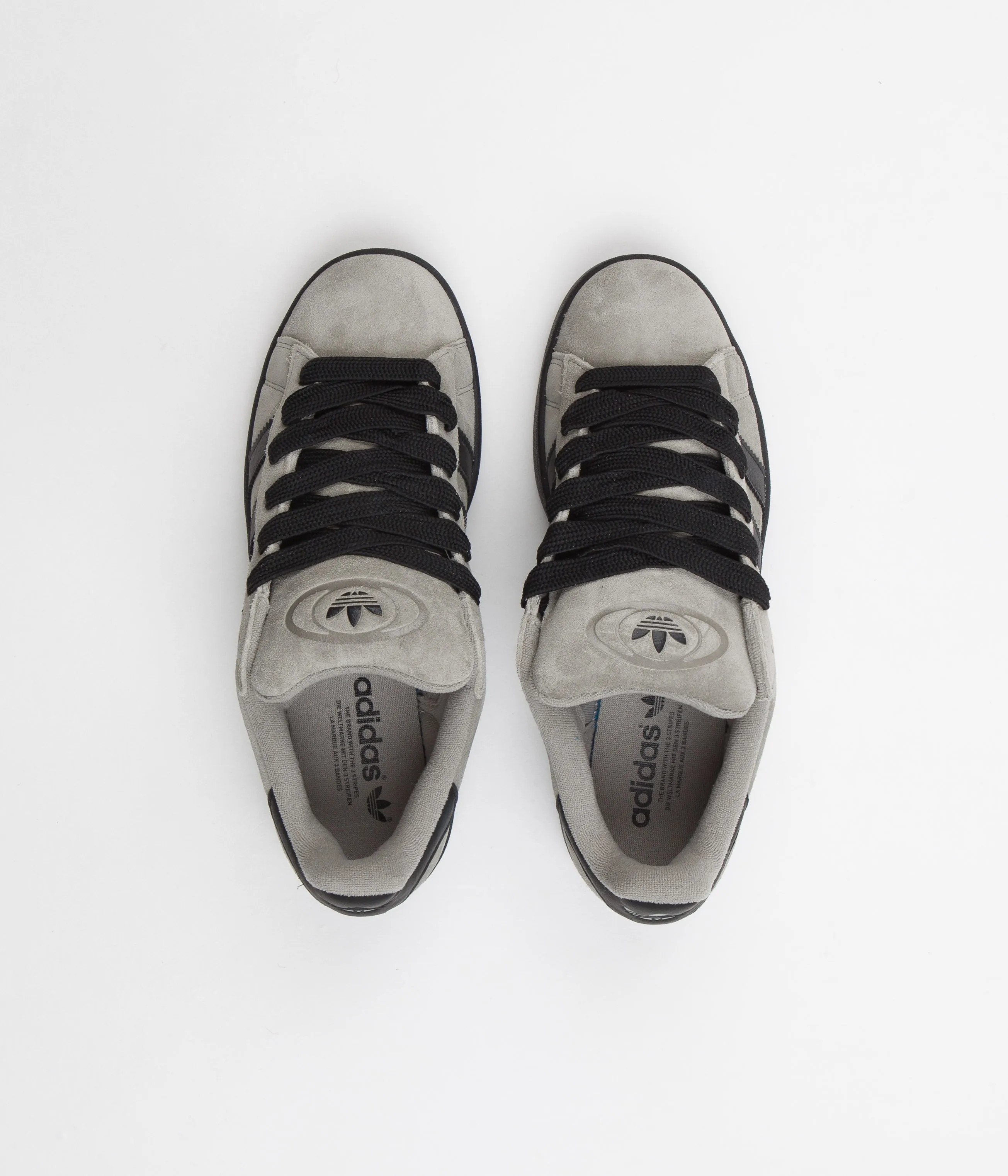 Adidas Campus 00s Shoes - Silver Pebble / Core Black / Silver Pebble