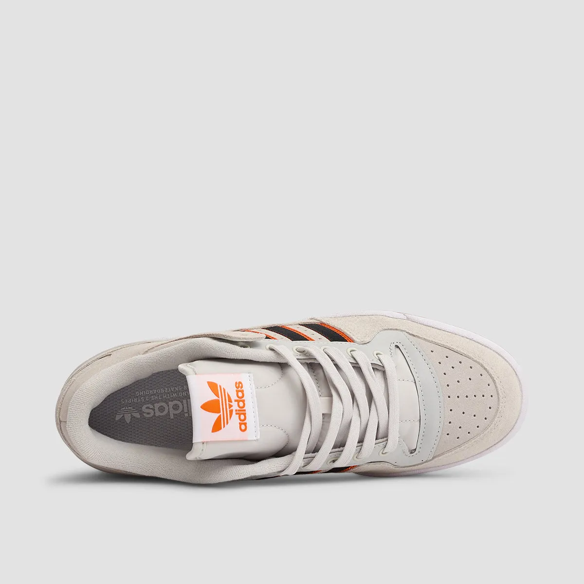 adidas Forum 84 Low ADV Shoes - Grey One/Imp Orange/Footwear White