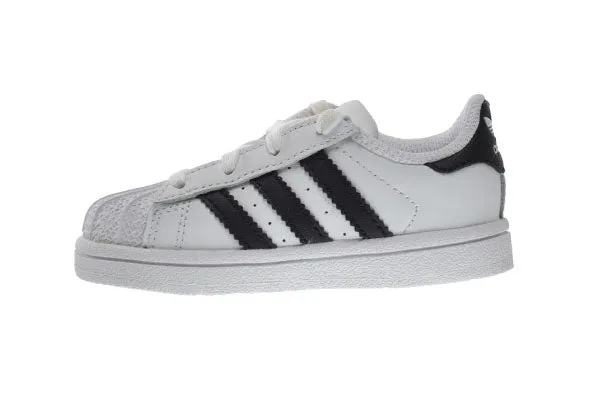 Adidas Superstar I Baby Toddlers Shoes Running White/Collegiate Black