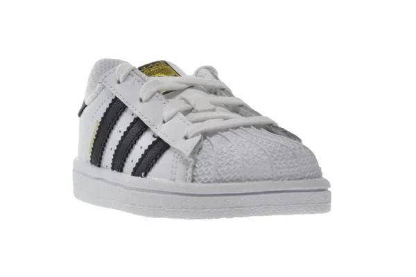 Adidas Superstar I Baby Toddlers Shoes Running White/Collegiate Black