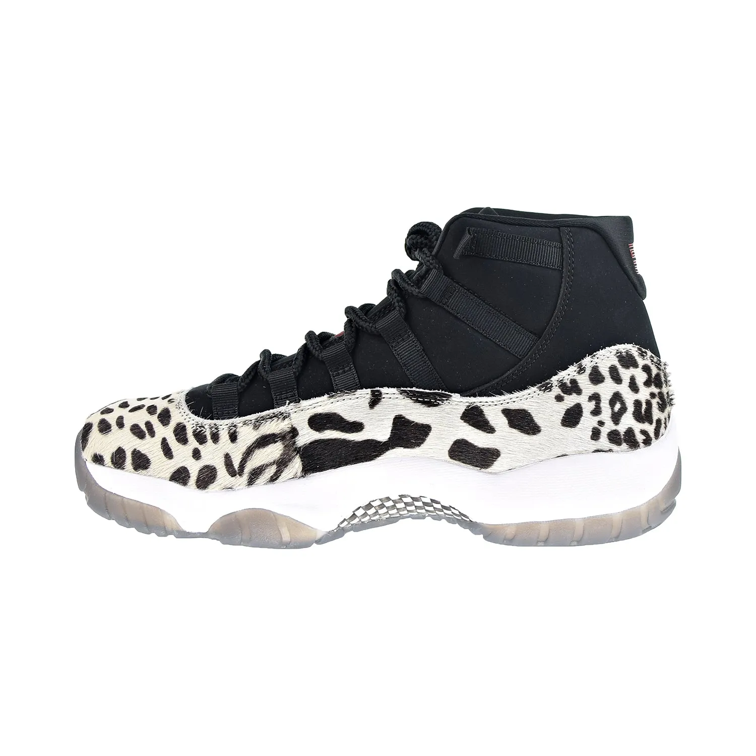 Air Jordan 11 Retro “Animal Instinct” Women's Shoes Black/Gym Red/Sail/White