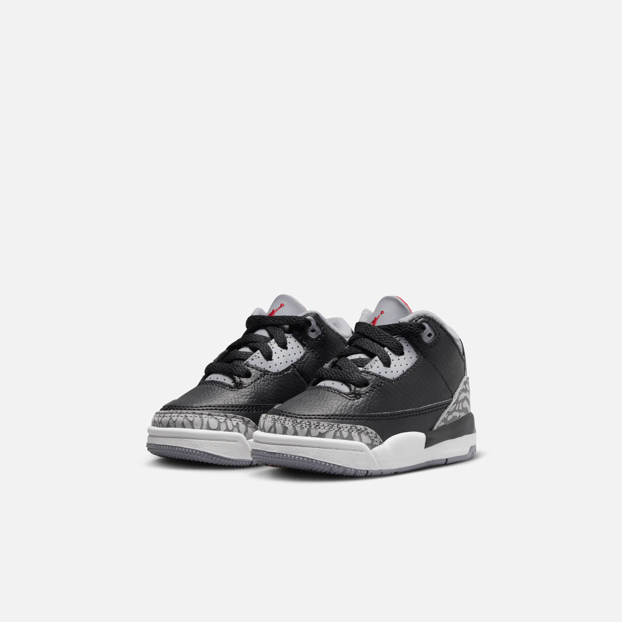 Air Jordan Kids' 3 Retro Black Cement (TD)