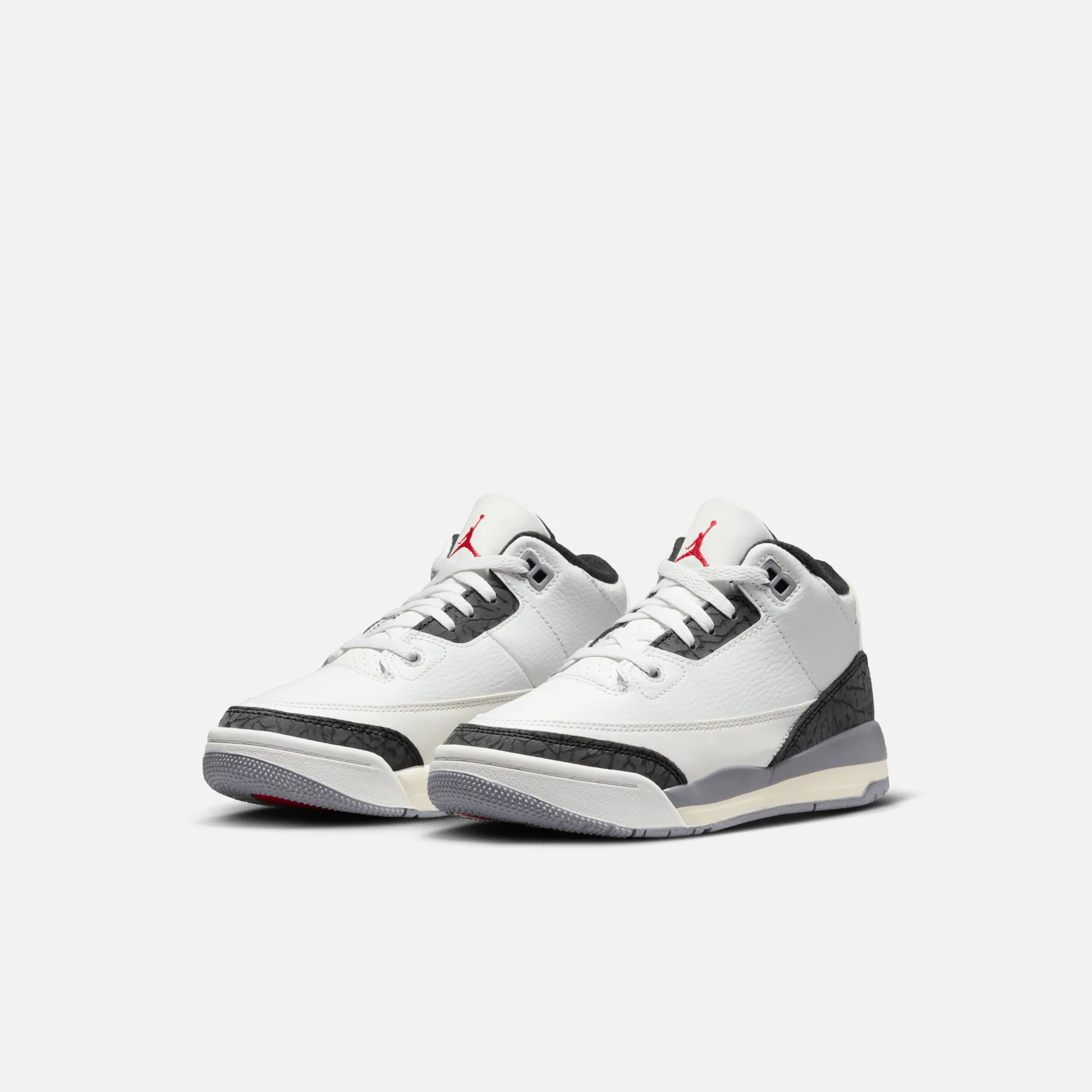 Air Jordan Kids' 3 Retro Cement Grey (PS)