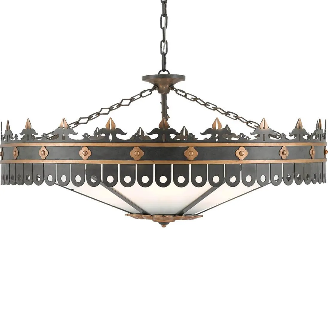 Antique Villa Iron Chandelier