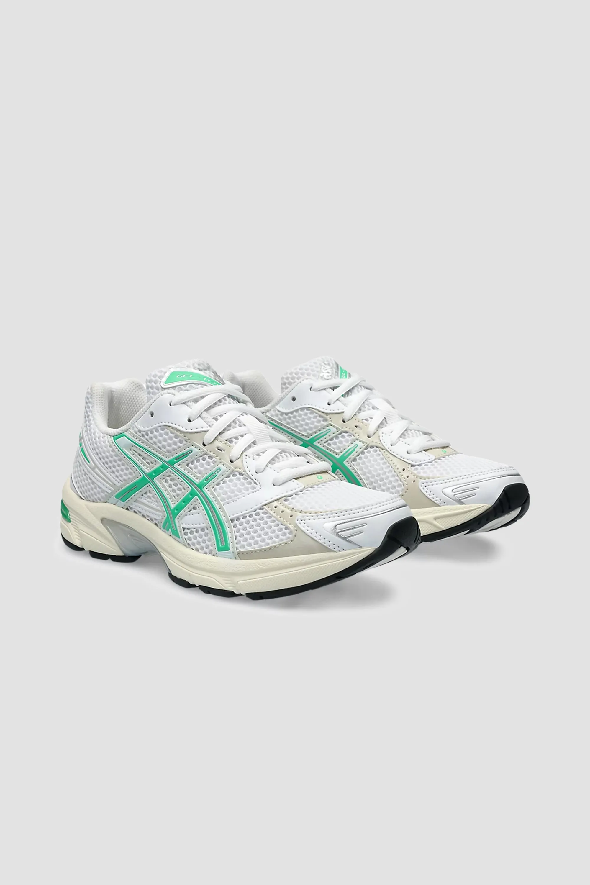 ASICS Women's Gel-1130 Sneaker in White/Malachite Green