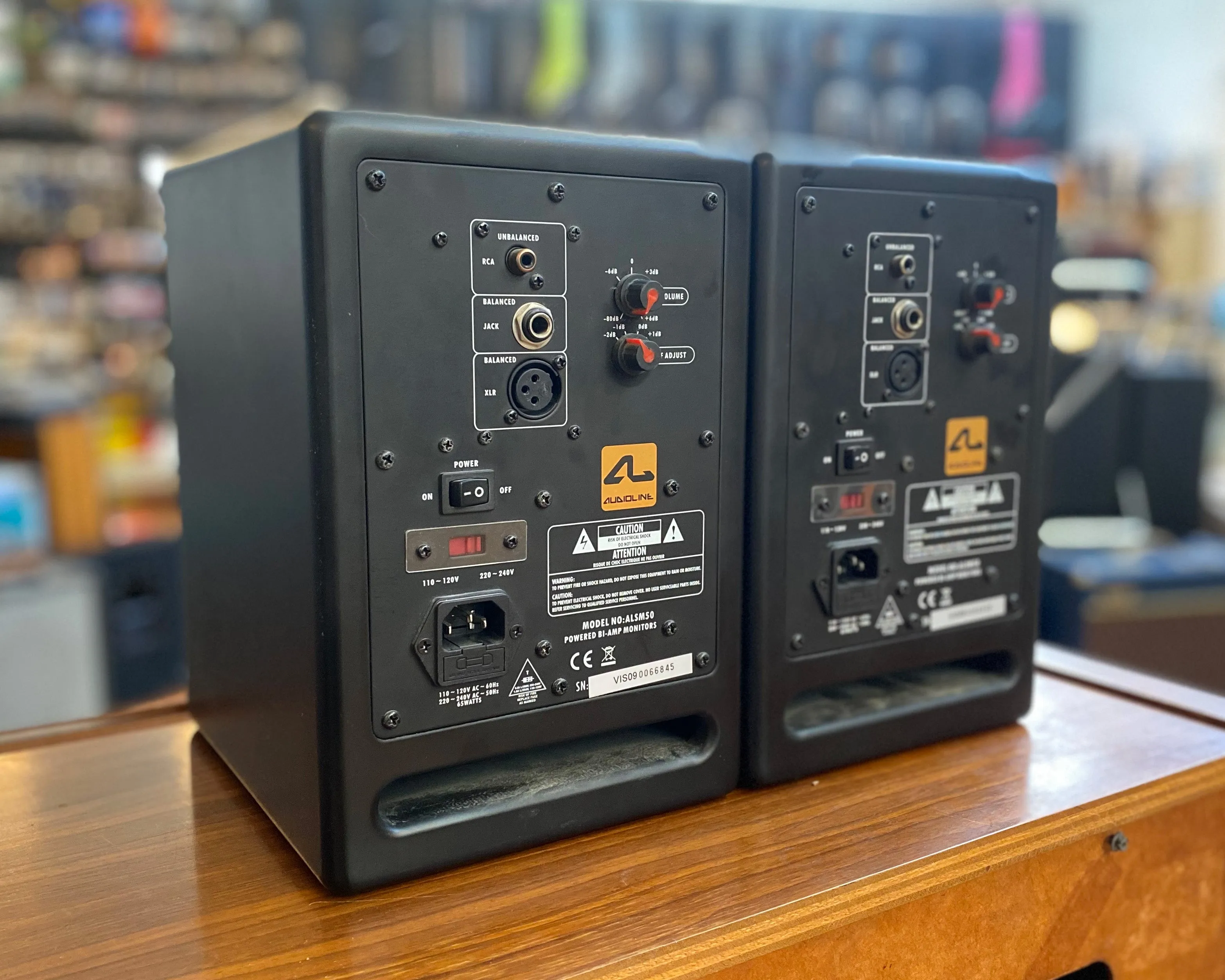 Audioline ALSM50 5" Studio Monitors (pair)