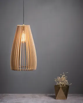 Bahama Birch Wood Ceiling Lamp