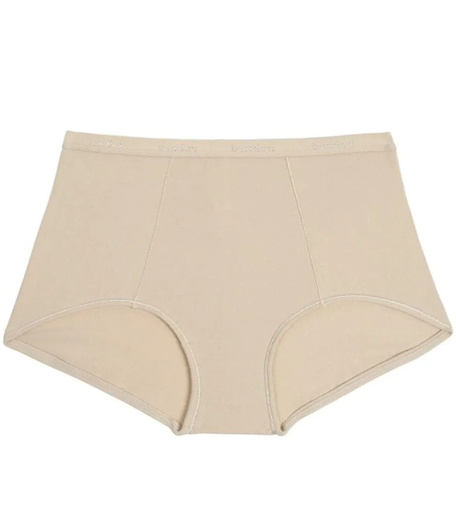 Bendon Body Cotton Trouser Brief - Natural