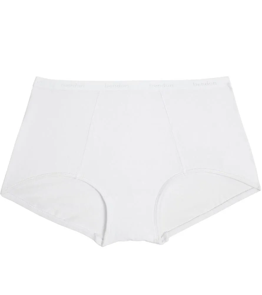 Bendon Body Cotton Trouser Brief - White