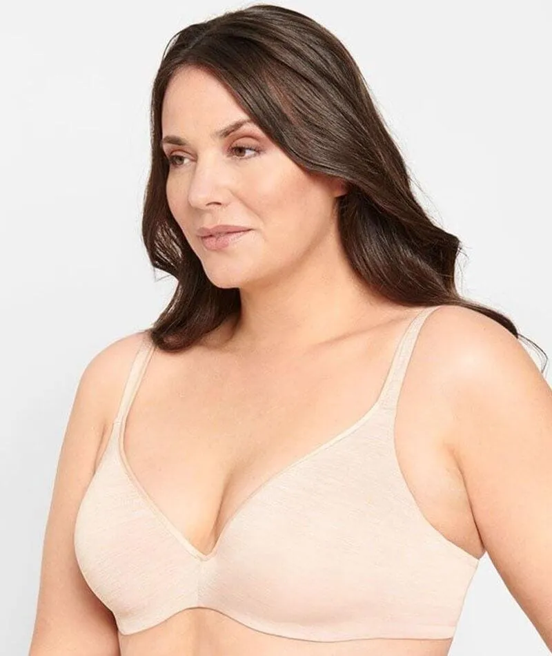 Berlei New Barely There Contour Bra 2 Pack - Black/Skin