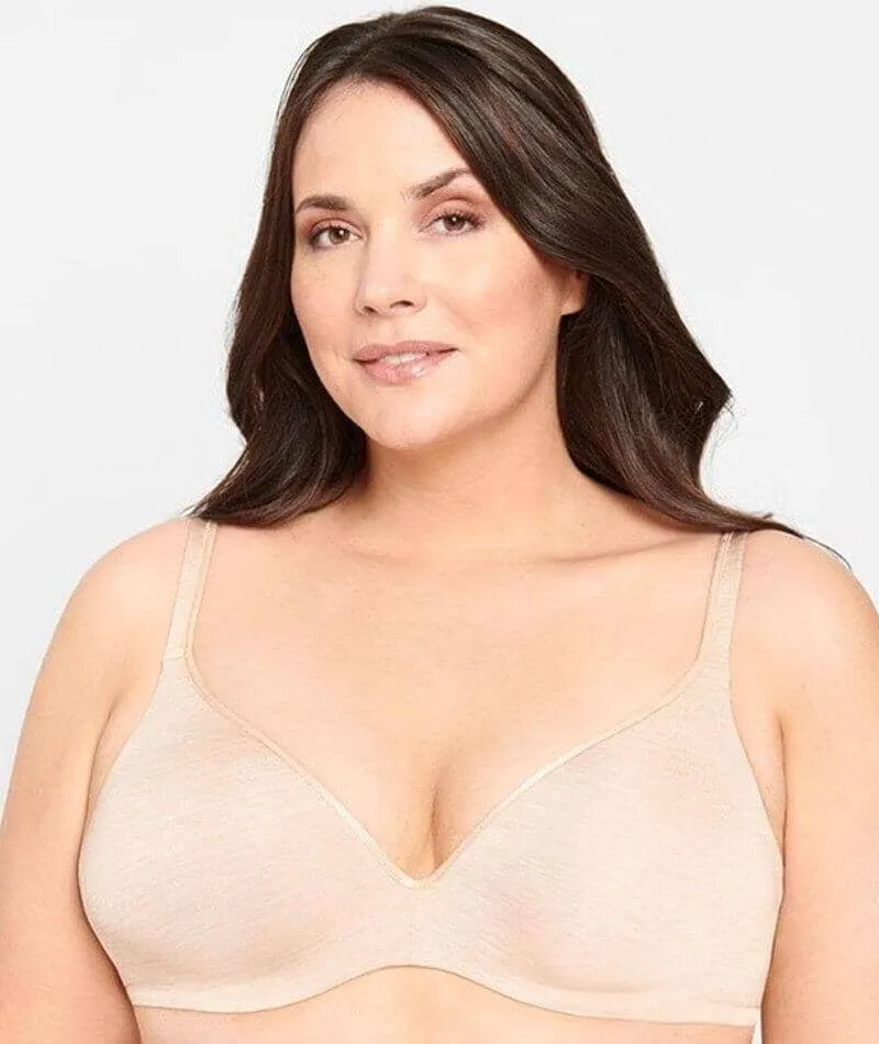 Berlei New Barely There Contour Bra 2 Pack - Black/Skin