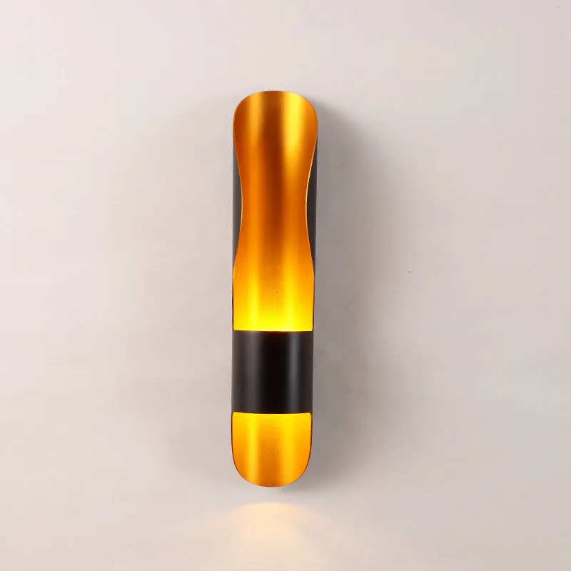 Black and Gold Wall Light