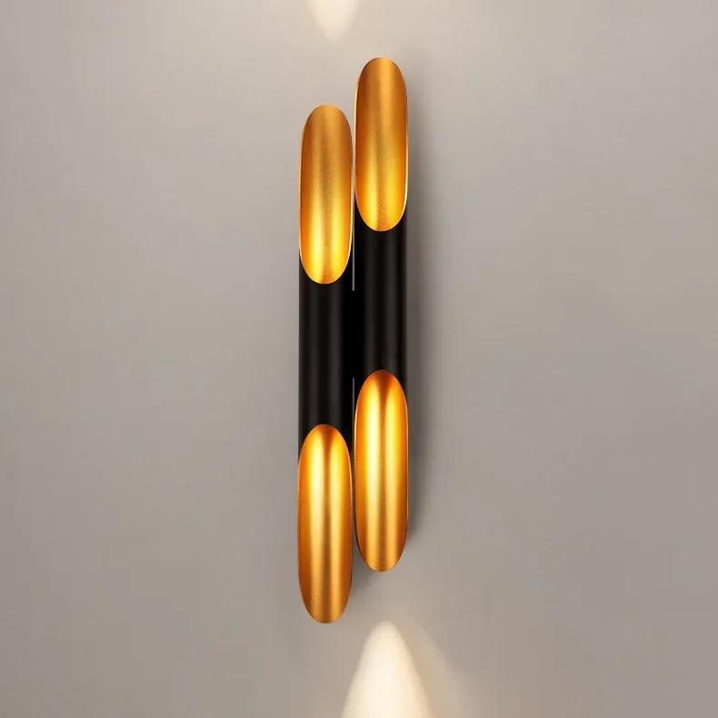 Black and Gold Wall Light