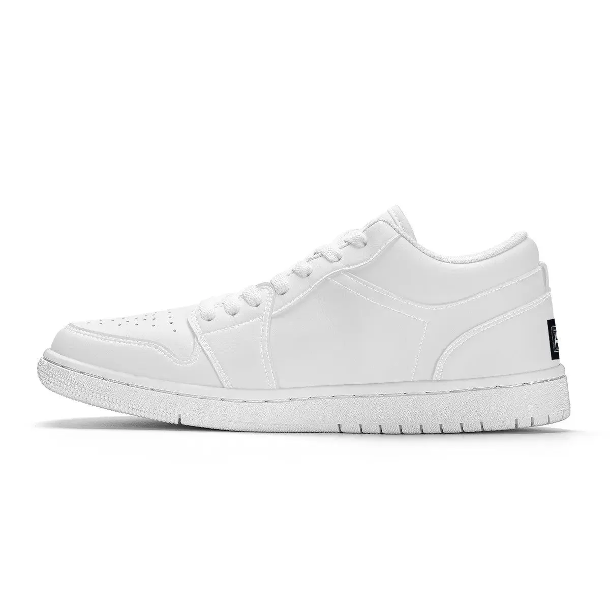 ClassA1 Emblem Low Top Sneakers - White