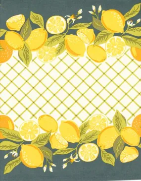 Classic Retro Toweling 16" Lemon Delight 920-292 - 3-1/2 YARD