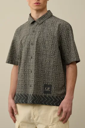 C.P. Company 280A Patterned Shirt - Grey