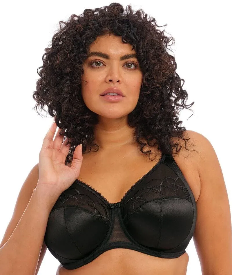 Elomi Cate Underwired Full Cup Banded Bra 2 Pack - Black/Latte