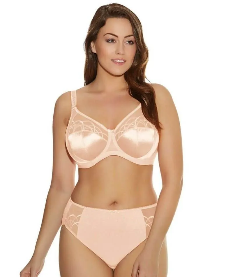 Elomi Cate Underwired Full Cup Banded Bra - Latte