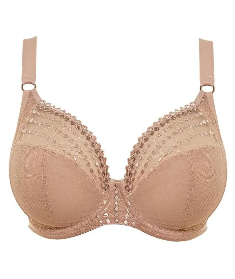 Elomi Matilda Underwired Plunge Bra - Cafe Au Lait