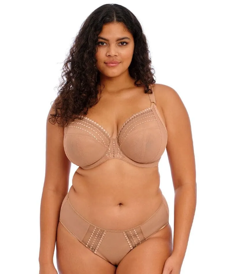 Elomi Matilda Underwired Plunge Bra - Cafe Au Lait