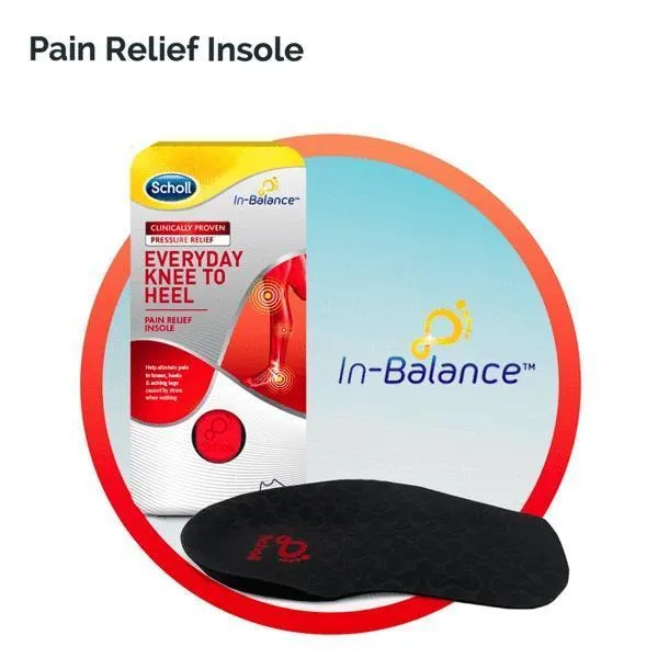 Everyday Knee to Heel Pain Relief Insoles Large