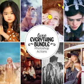 Everything Actions Bundle for Photoshop or Elements