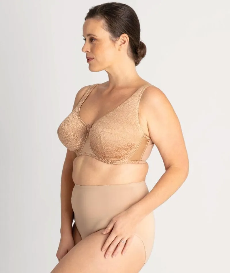 Fayreform Charlotte Underwire Bra - Toffee