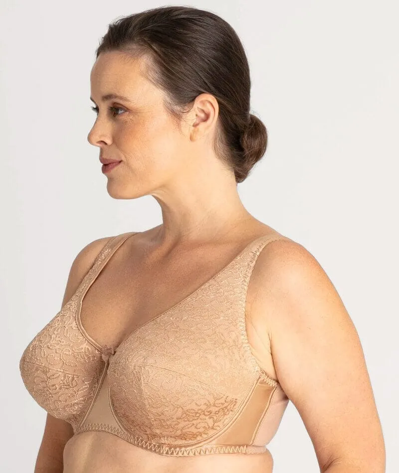 Fayreform Charlotte Underwire Bra - Toffee