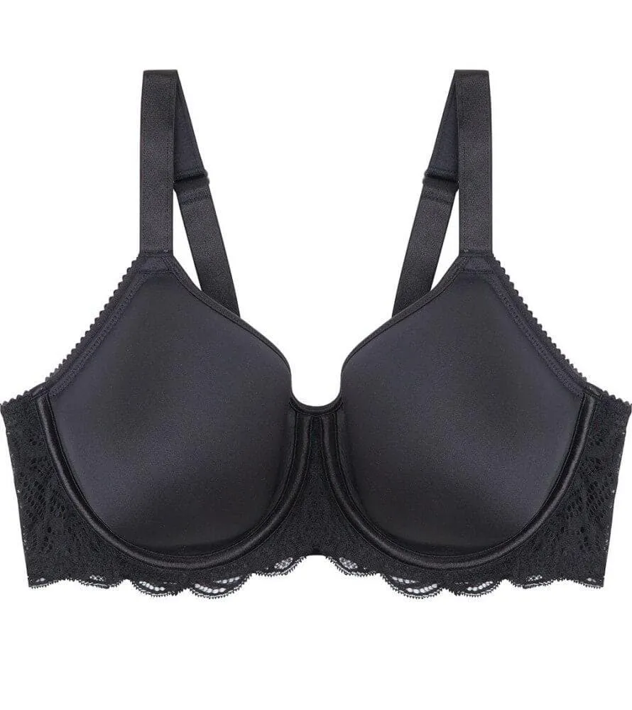 Fayreform Lace Perfect Contour Spacer Bra - Black