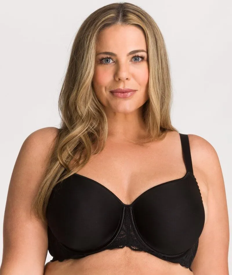 Fayreform Lace Perfect Contour Spacer Bra - Black