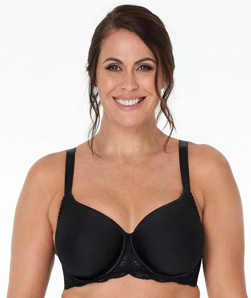 Fayreform Lace Perfect Contour Spacer Bra - Black