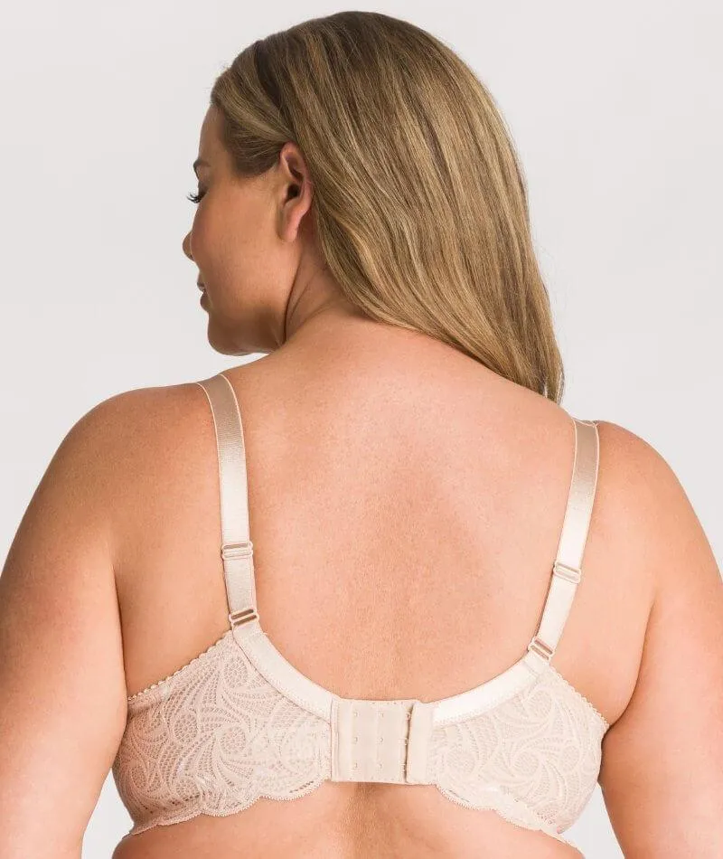 Fayreform Lace Perfect Contour Spacer Bra - Latte