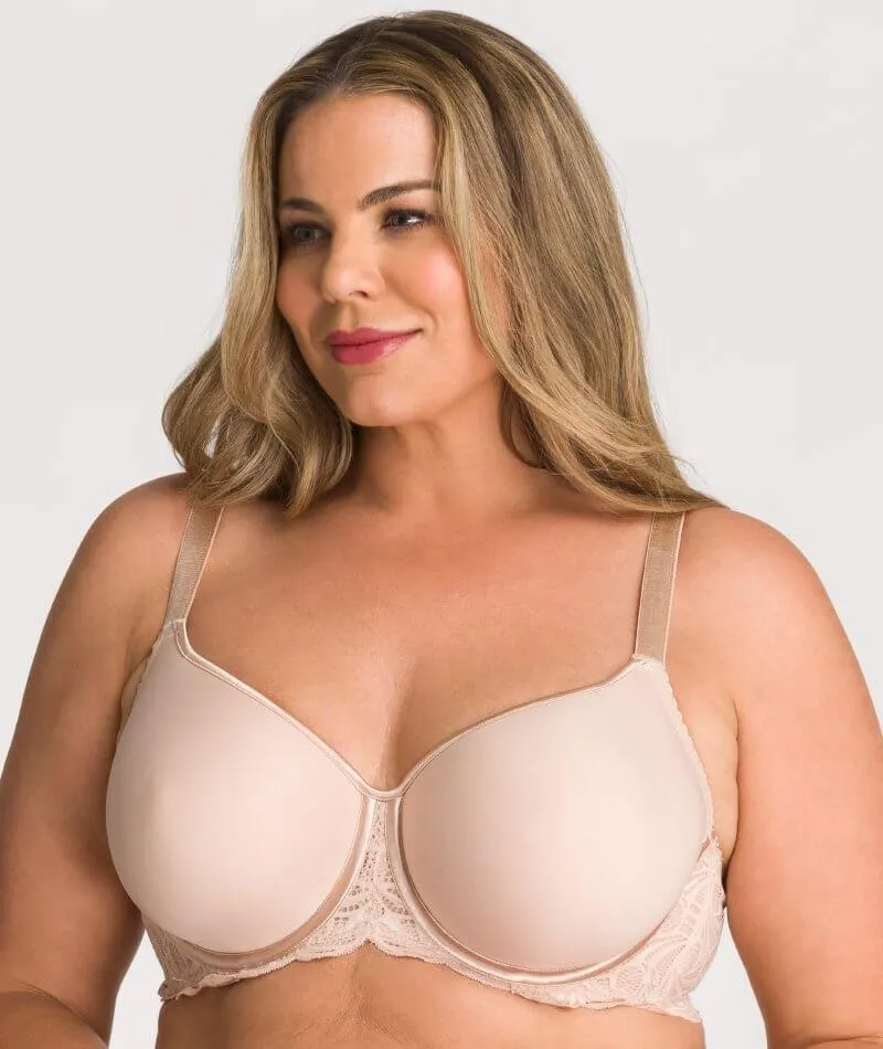 Fayreform Lace Perfect Contour Spacer Bra - Latte