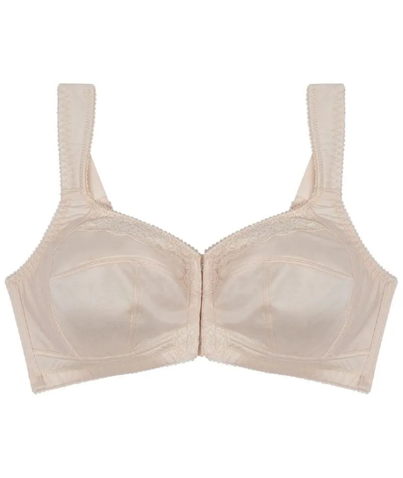 Fayreform Ultimate Comfort Front Closure Soft Cup Wire-free Bra - Pink Champagne