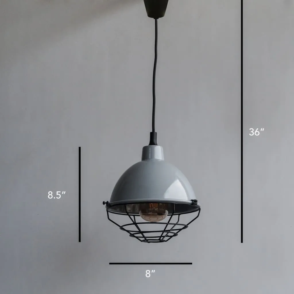 Flh110 Retro Modern Grey Pendant Industrial Lighting Fixture