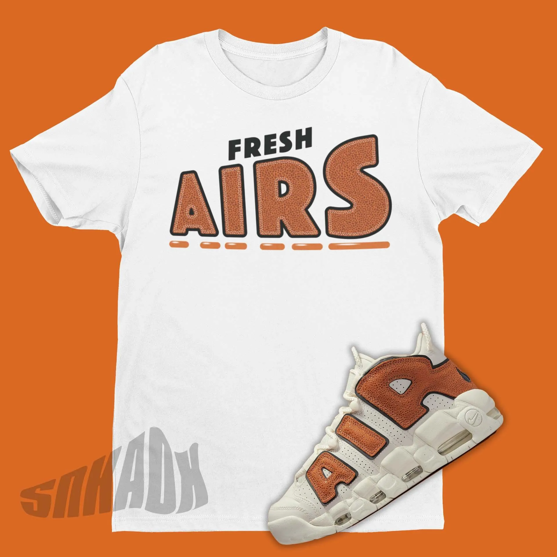 Fresh Airs Shirt To Match Air More Uptempo Basketball