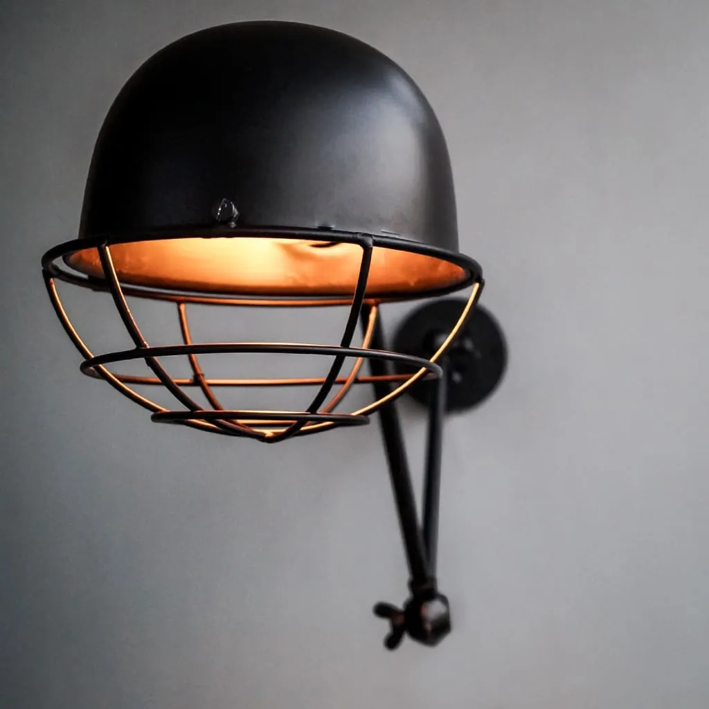 Fsw206 Industrial Retro Vintage Swing-Arm Wall Sconce