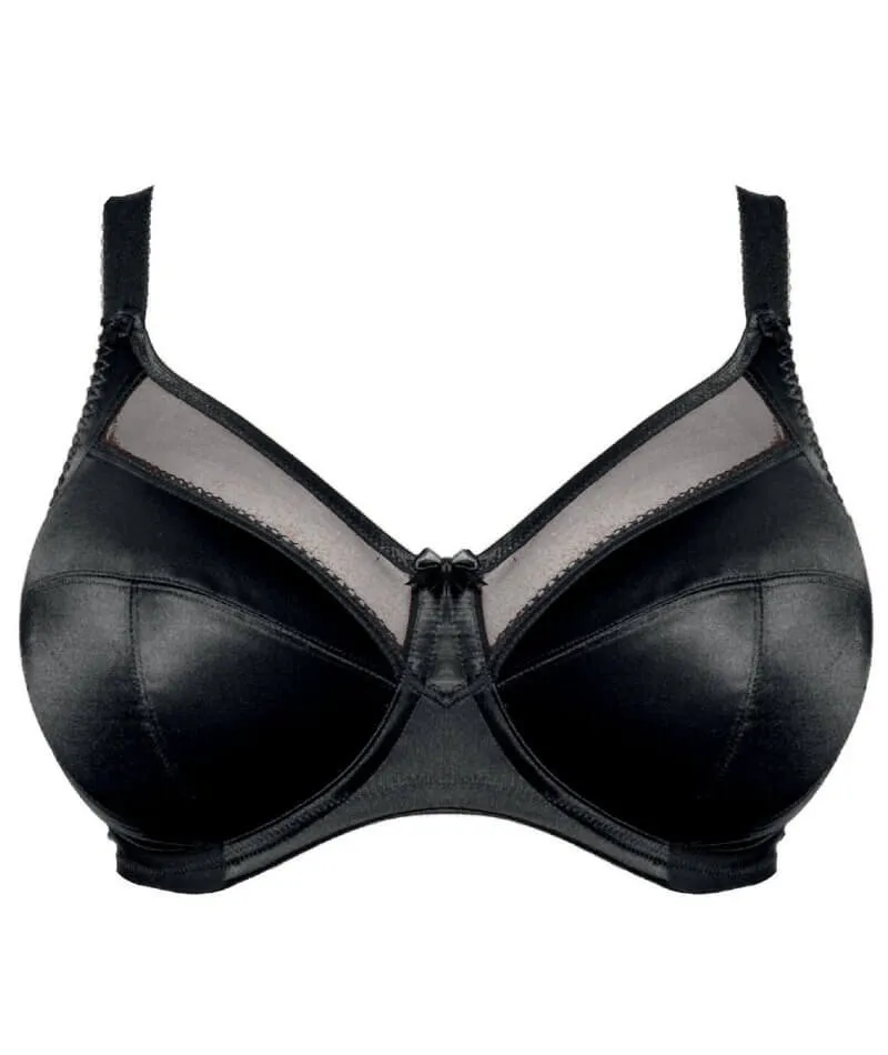 Goddess Keira Underwired Banded Bra - Black