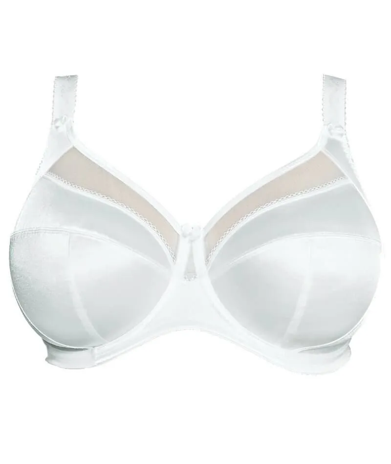 Goddess Keira Underwired Banded Bra - White