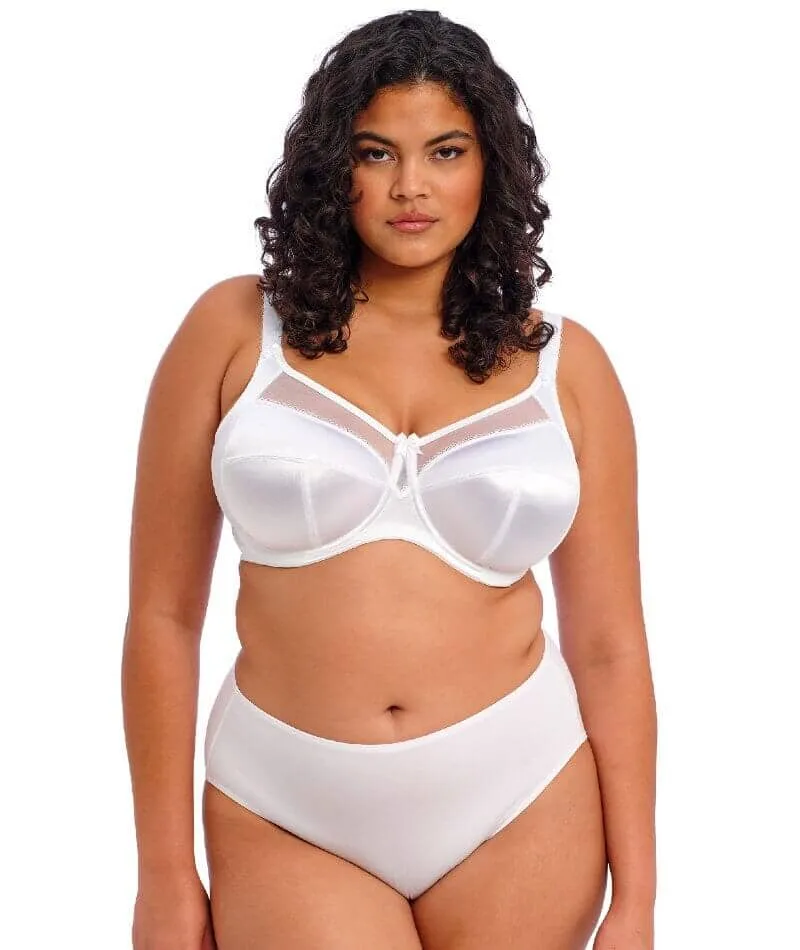 Goddess Keira Underwired Banded Bra - White