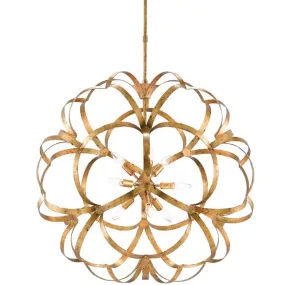 Golden Flora Contemporary Chandelier