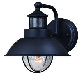 Harwich Dualux 8" Outdoor Wall Light in Textured Black