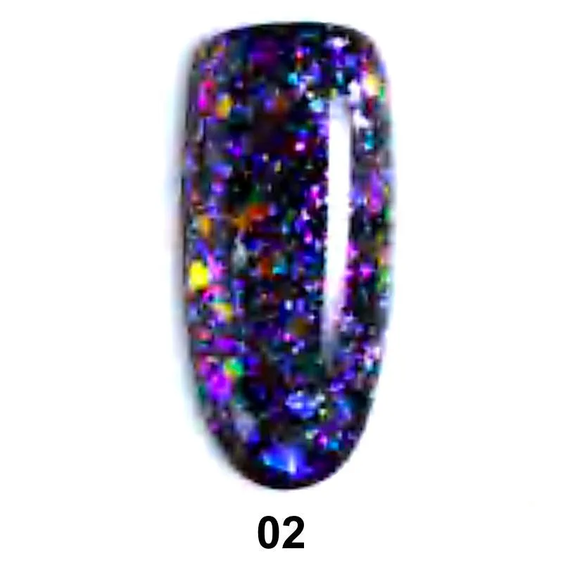 Holographic Flakes Gel Polish