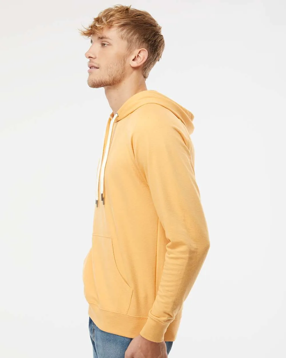 Independent Trading Co. Icon Lightweight Loopback Terry Hooded Sweatshirt SS1000